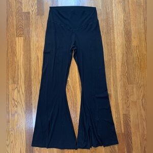 OFFLINE By Aerie Real Me Xtra High-Waisted Slit Flare Leggings